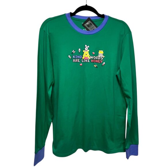 Disney Winnie the Pooh "Kind Words" Long Sleeve Shirt BoxLunch Small - Picture 1 of 8